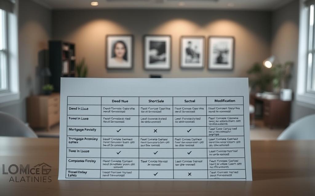 Foreclosure Alternatives Comparison