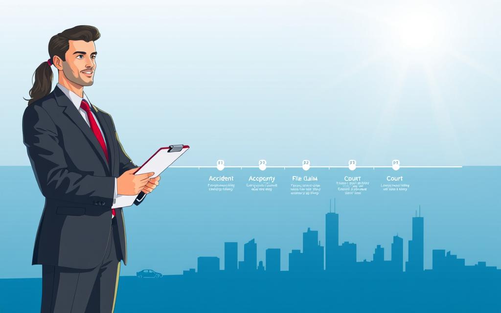 Illinois Auto Injury Legal Timeline